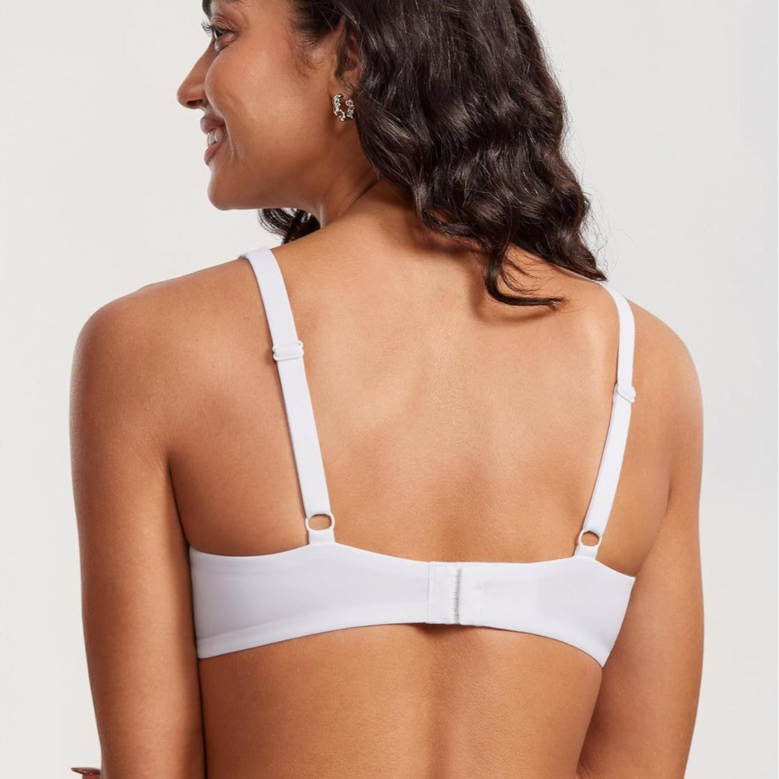 Women’s Plus Size Unlined Underwire Support Bra