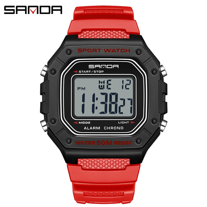 SANDA Multifunction Digital Sports Watch