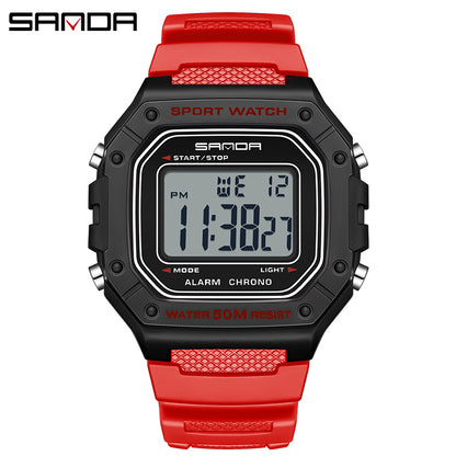 SANDA Multifunction Digital Sports Watch