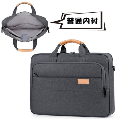 Large-Capacity 14–17 Inch Padded Laptop Crossbody Bag