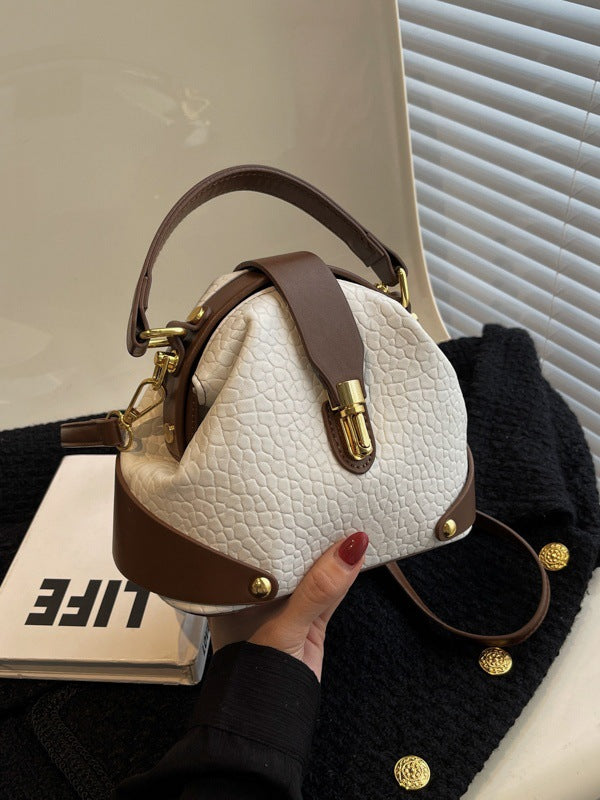 Women’s High-End Textured Crossbody Shoulder Bag
