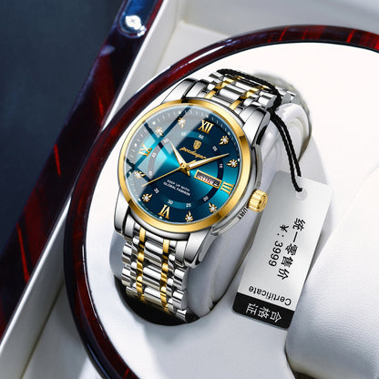 Men’s Waterproof Luminous Quartz Watch