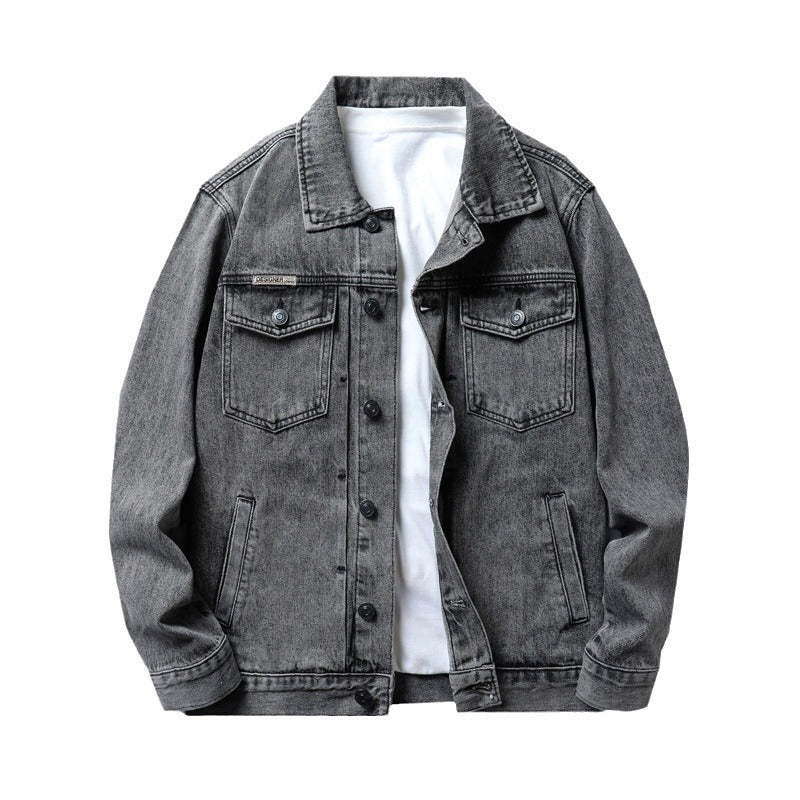 Men’s American Multi-Pocket Denim Jacket