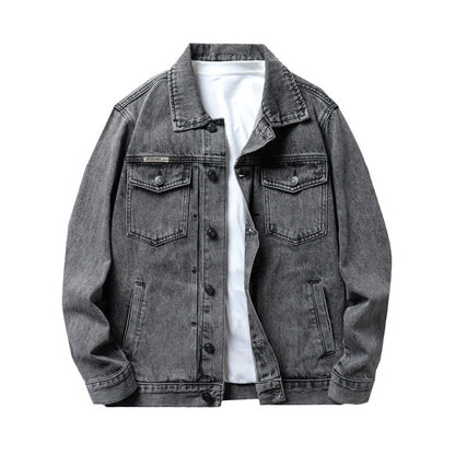 Men’s American Multi-Pocket Denim Jacket
