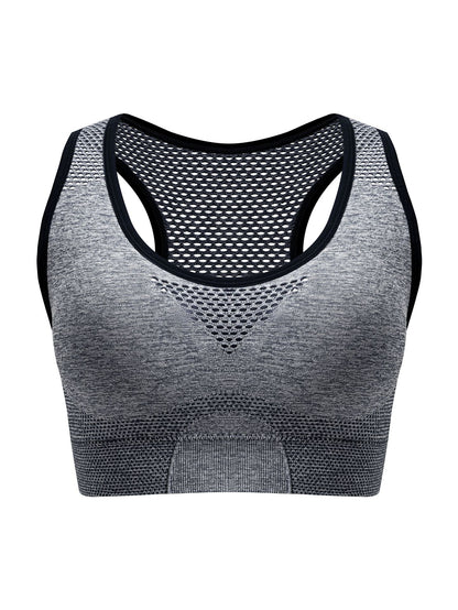 Women’s Plus Size Wireless Seamless Sports Bra