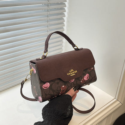 Women’s Vintage Matte Small Square Crossbody Bag