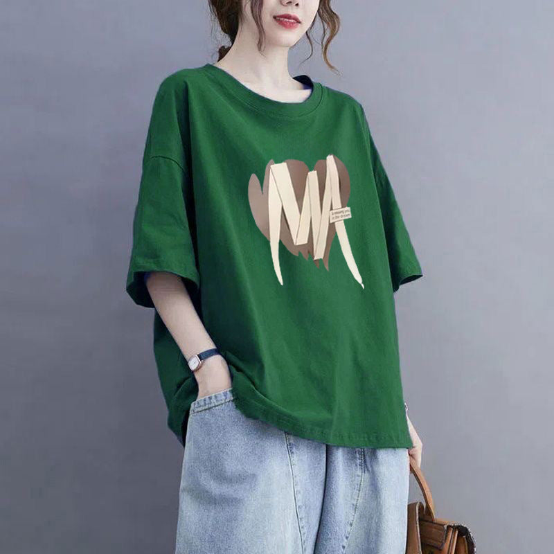 Women’s Plus Size Loose-Fit Casual T-Shirt