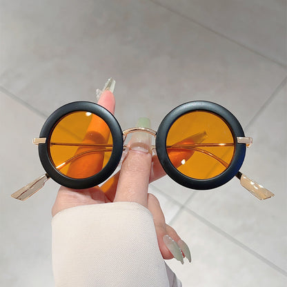 Oval Fashion Sunglasses with UV Protection