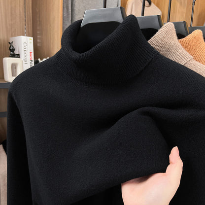 Men’s Wool Thick Turtleneck Sweater