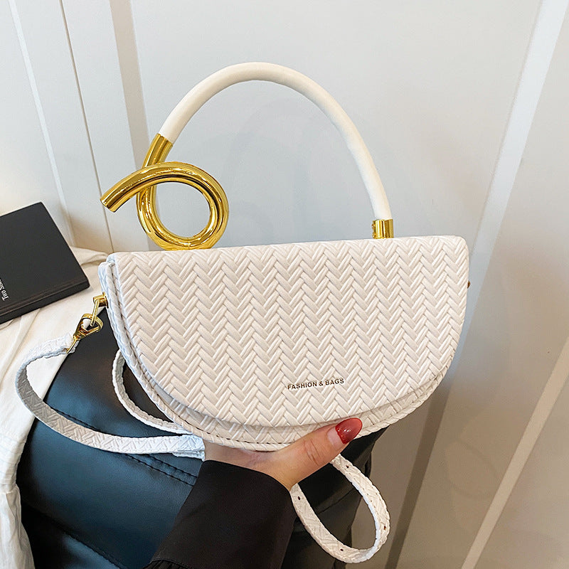 Women’s Light Luxury Saddle Crossbody Bag