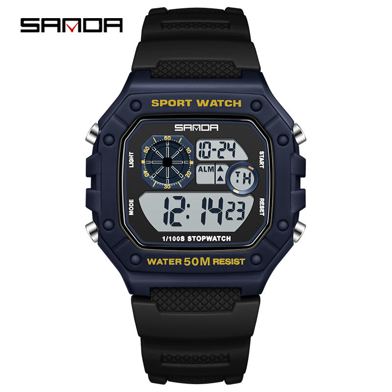 SANDA Multifunction Digital Sports Watch
