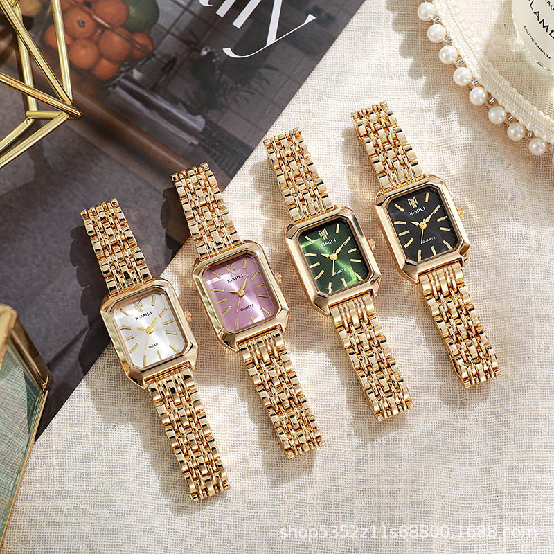 Women’s Minimalist Square Quartz Watch