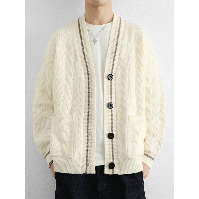 Men’s Casual Knit Cardigan Sweater