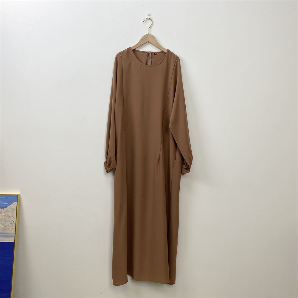 Women’s Long Sleeve Slim Fit Nursing Dress