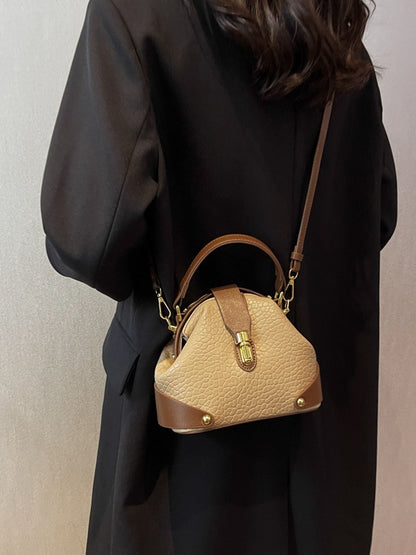Women’s High-End Textured Crossbody Shoulder Bag
