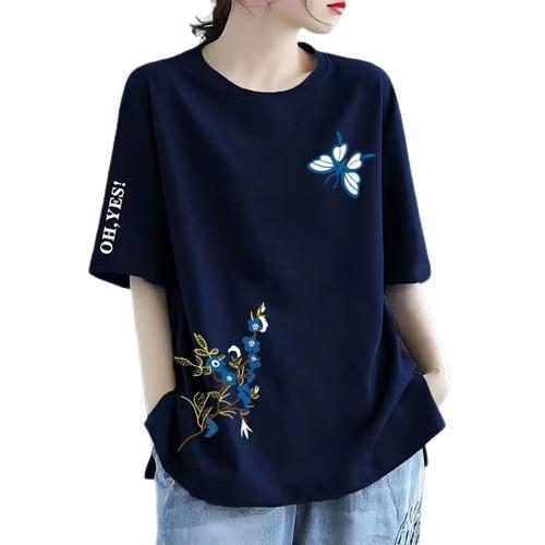 Women’s Printed Loose-Fit Short Sleeve T-Shirt