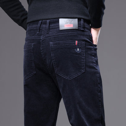 Men’s Loose Straight Corduroy Pants