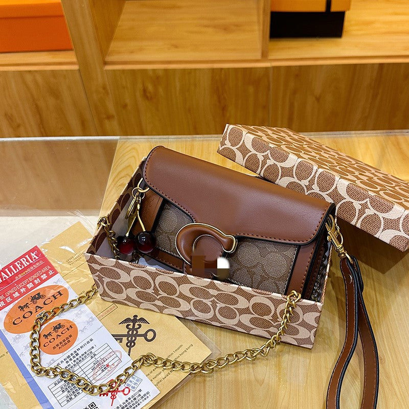 Women’s Small Square Chain Crossbody Bag