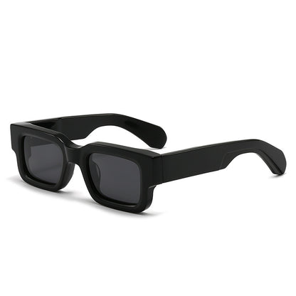 Unisex Box Frame Polarized Fashion Sunglasses