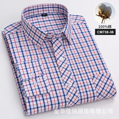 Men’s Cotton Check Casual Shirt