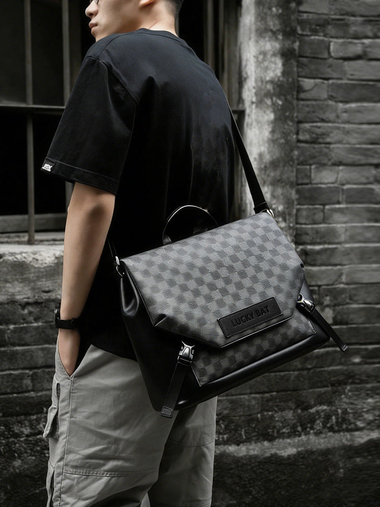 Men’s Premium Crossbody Laptop Messenger Bag