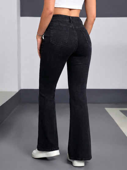 Women’s High-Waist Flared Jeans