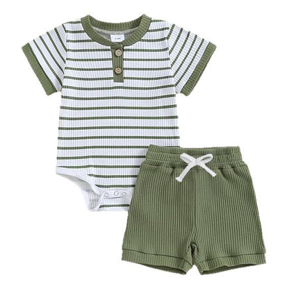Baby Summer Short Sleeve Romper Jumpsuit