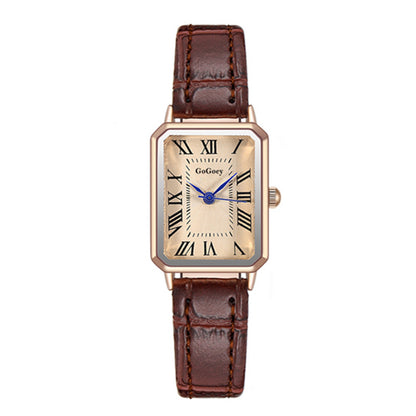 Women’s Roman Dial Square Quartz Watch