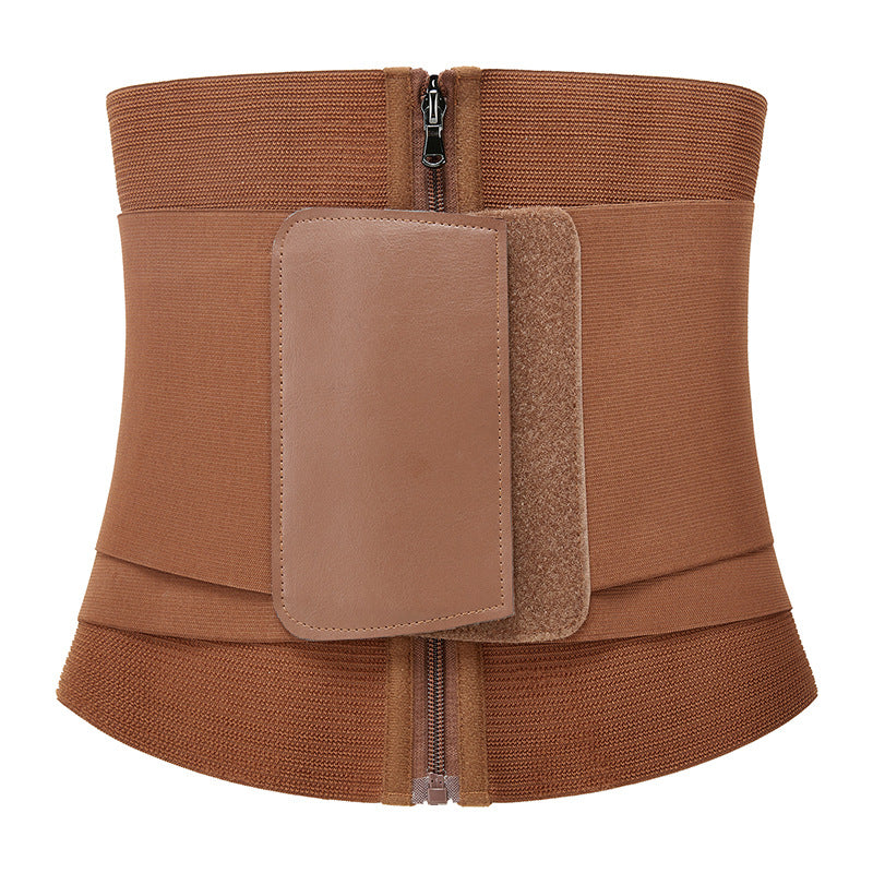 Waist tummy belt, thin enhanced version of the women's corset belt, belly belt, waist sweat protection, exercise fitness, body shaping waist clip