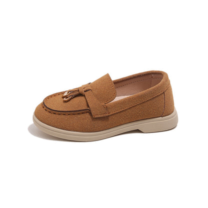 Kids’ British Style Casual Loafer Shoe