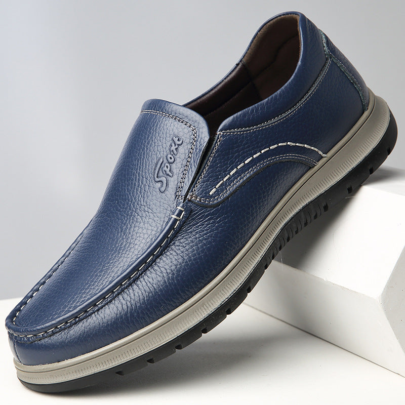 Men’s Slip-On Casual Leather Shoes