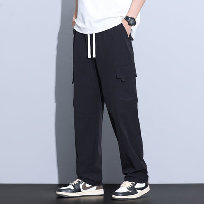 Men’s High Street Loose Straight-Leg Utility Pants