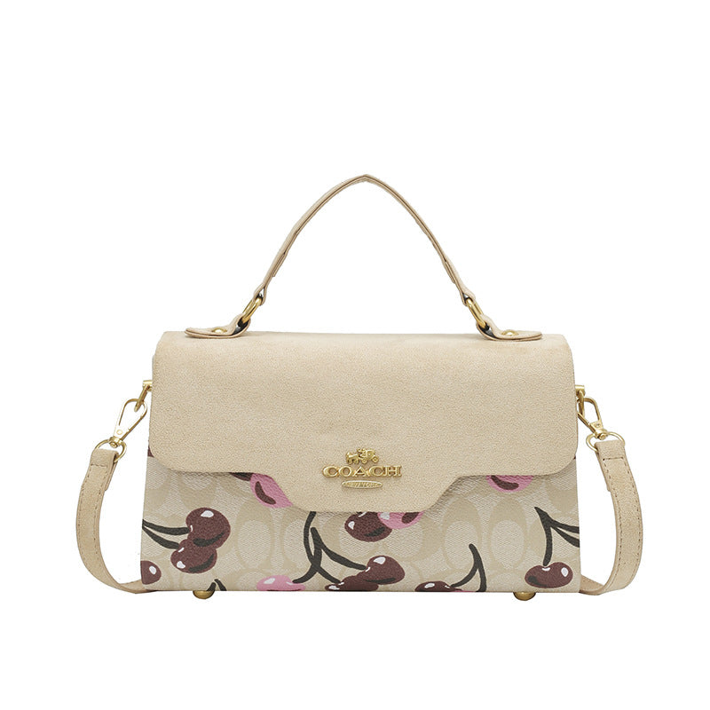 Women’s Vintage Matte Small Square Crossbody Bag