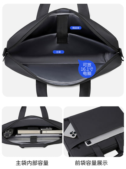 Men’s 16-Inch Large-Capacity Business Laptop Bag