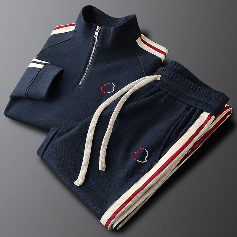 Unisex Side Stripe Sweatshirt & Pants Set