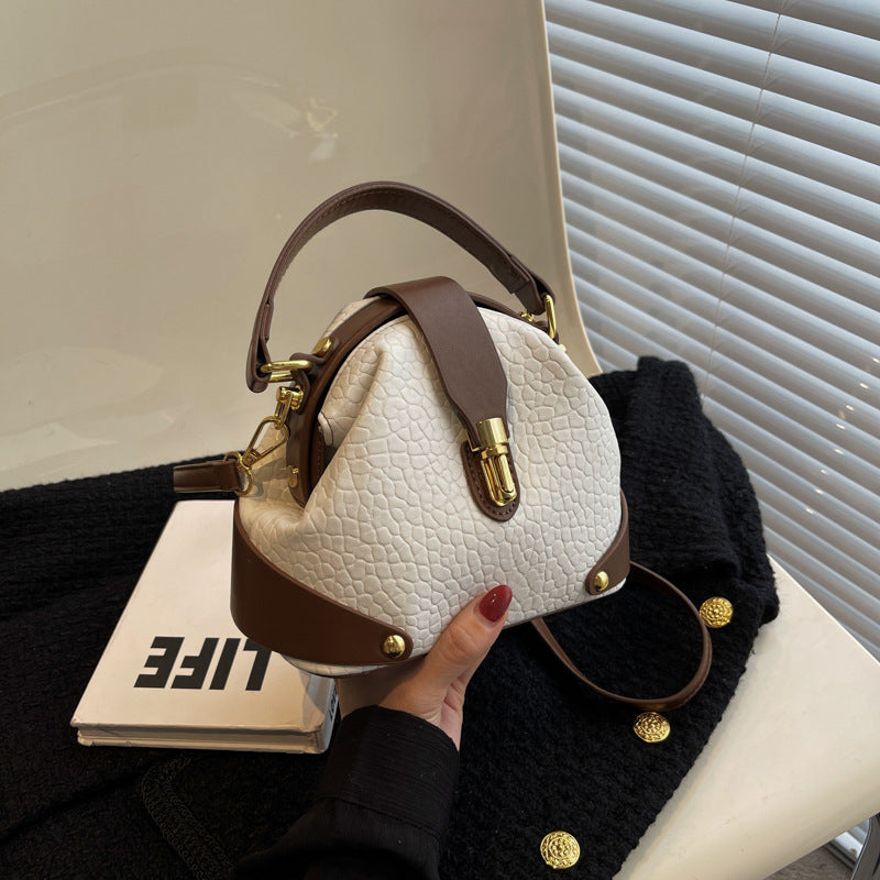 Women’s High-End Textured Crossbody Shoulder Bag