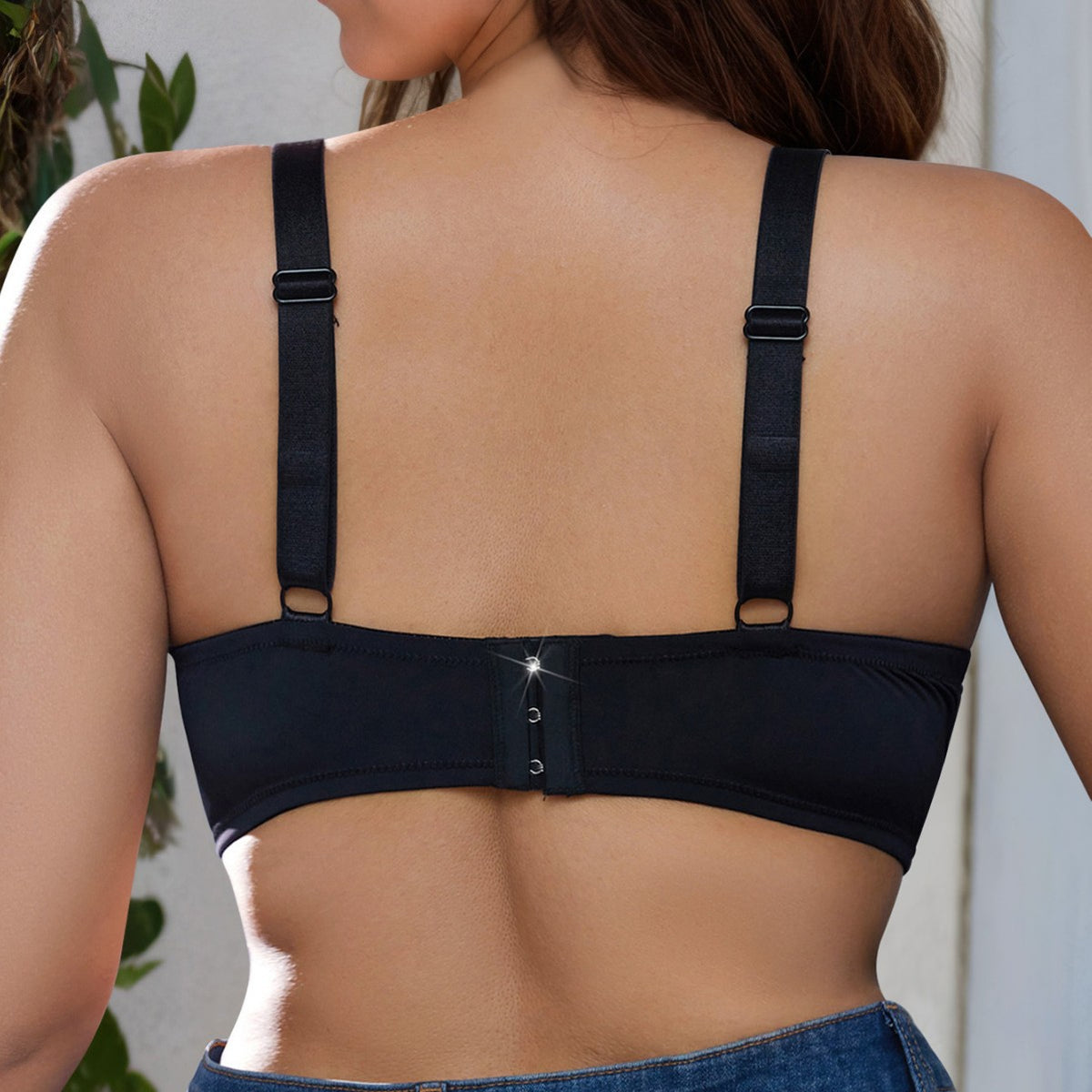 Women’s Plus-Size Lace Underwire Bra