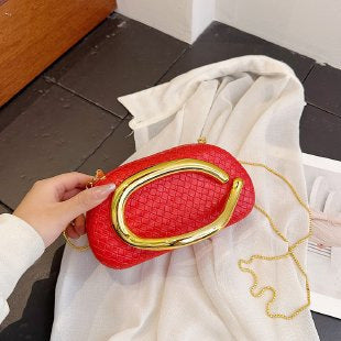 Women’s Vintage Acrylic Box Crossbody Bag