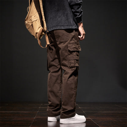 Men’s Workwear Cargo Straight-Leg Pants
