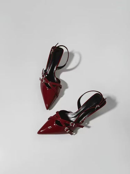 Women’s Pointed-Toe High Heel Sandals