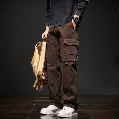 Men’s Workwear Cargo Straight-Leg Pants
