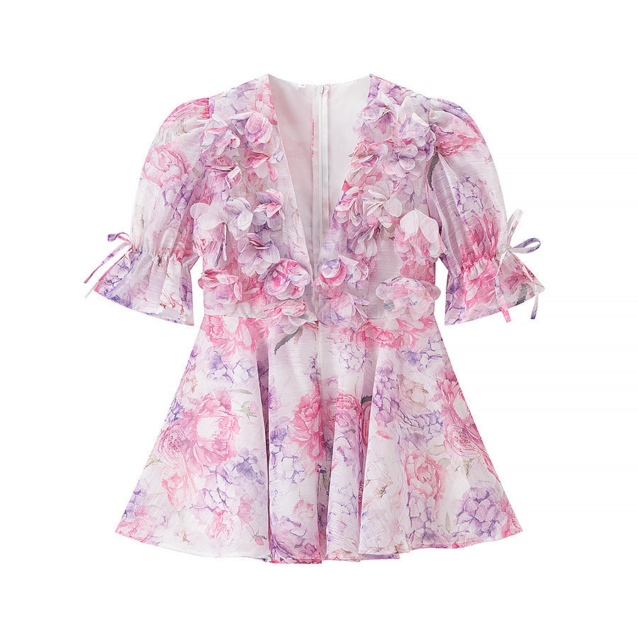 Women’s Floral Chiffon Dress
