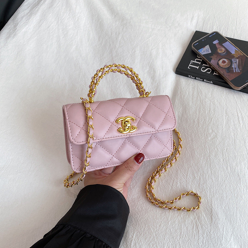 Women’s Quilted Chain Crossbody Bag