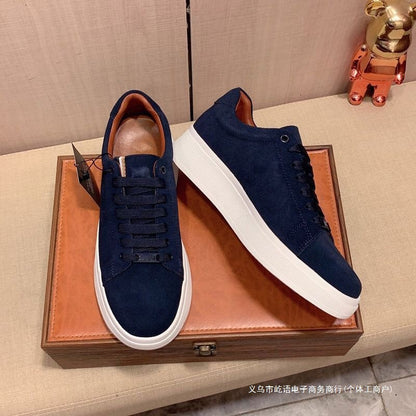 Men’s Trendy Breathable Thick-Sole Sports Sneakers