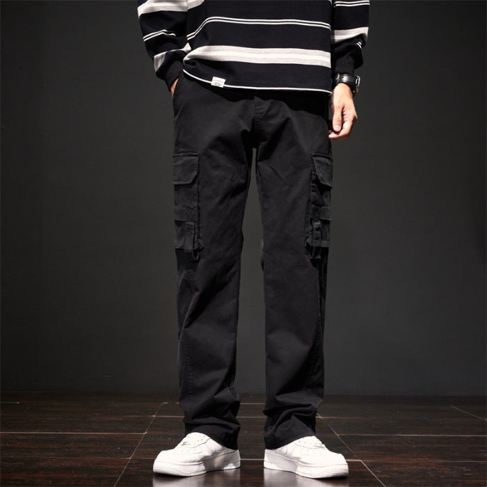 Men’s Workwear Cargo Straight-Leg Pants