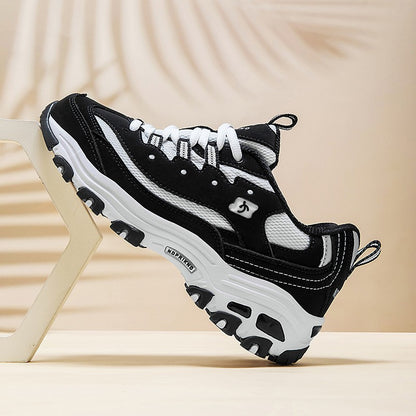 Unisex Panda Style Chunky Running Sneakers