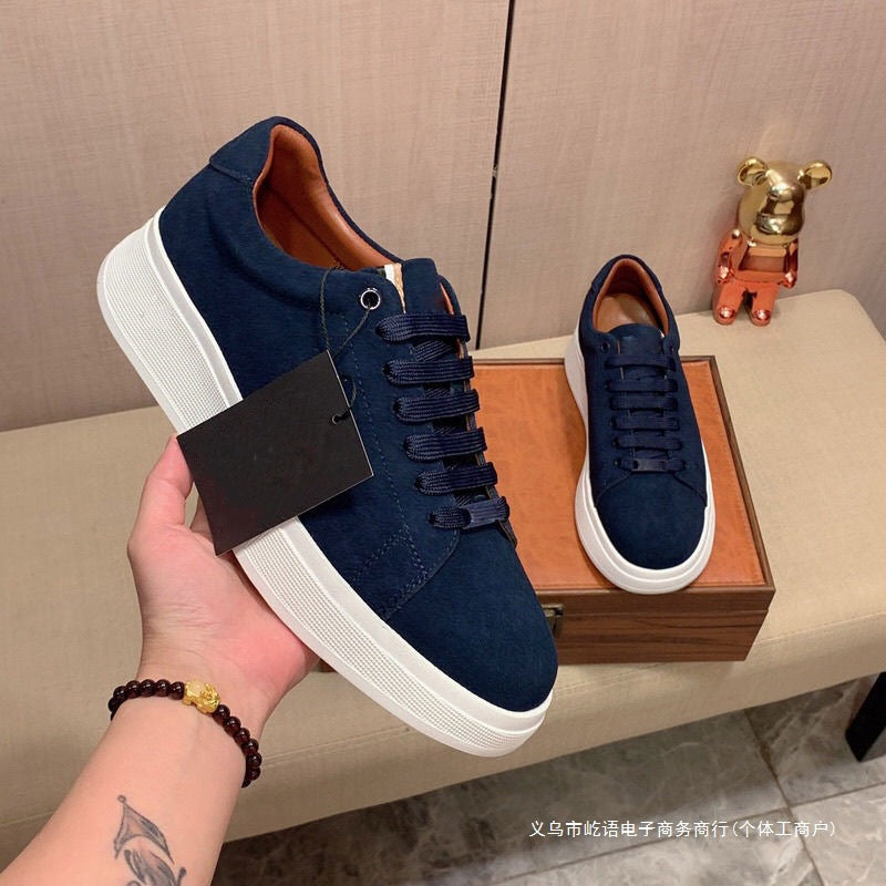 Men’s Trendy Breathable Thick-Sole Sports Sneakers