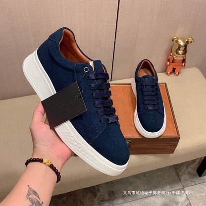 Men’s Trendy Breathable Thick-Sole Sports Sneakers