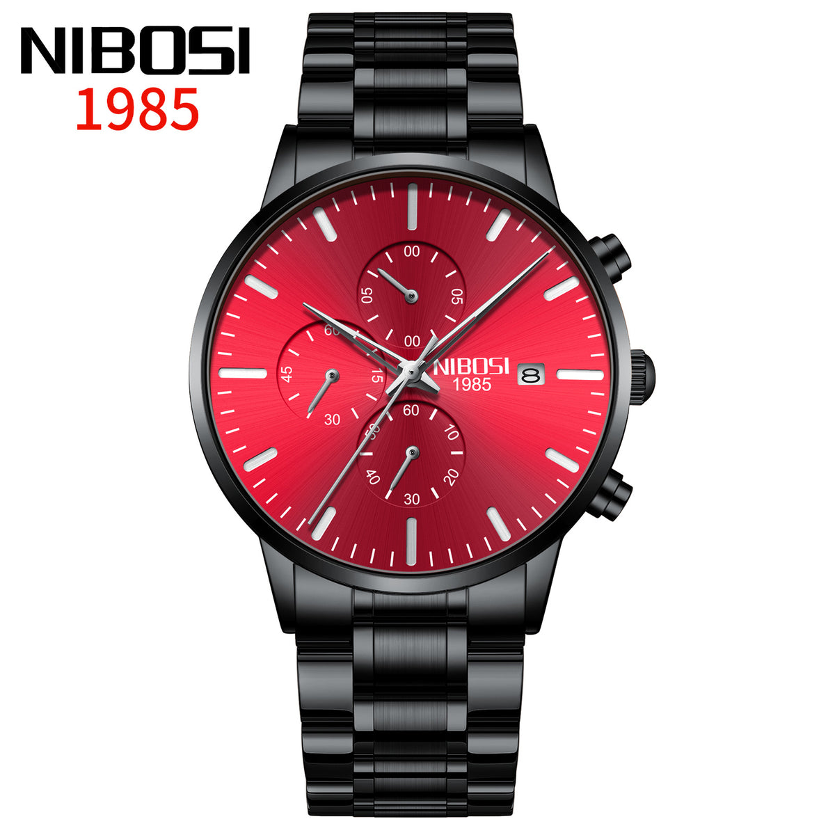 Nibosi Men’s Minimalist Waterproof Quartz Watch
