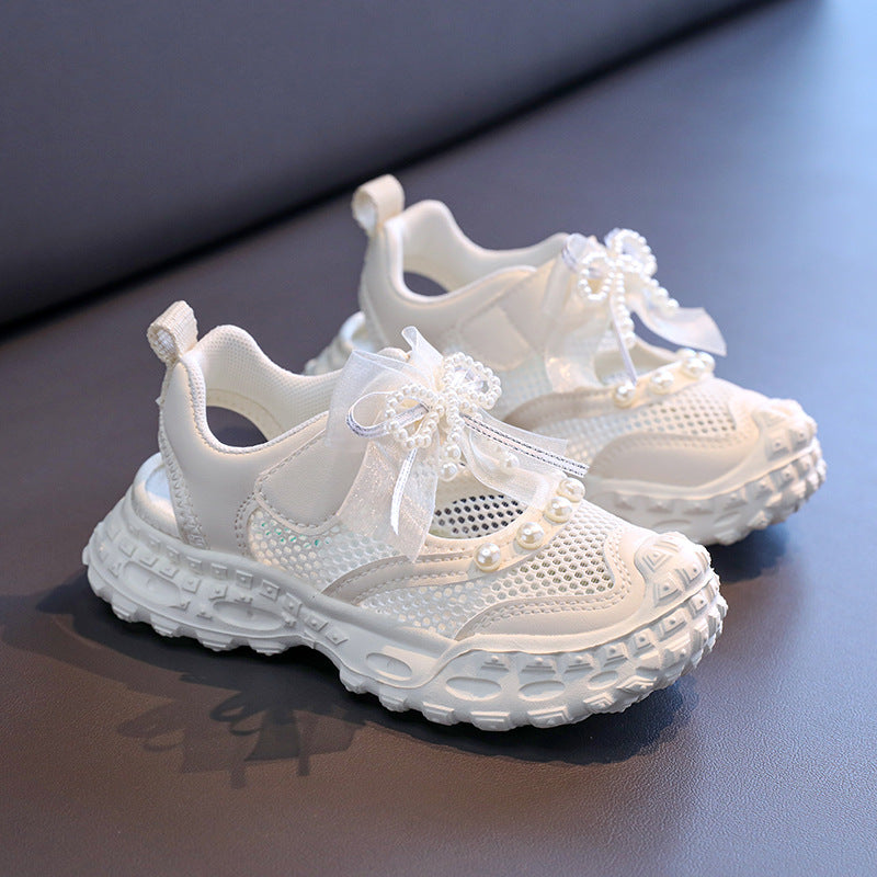 Girls’ Breathable Mesh Beach Sandals
